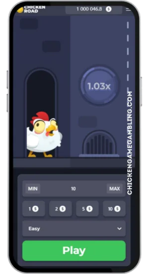 Chicken Road Einsatzmenu